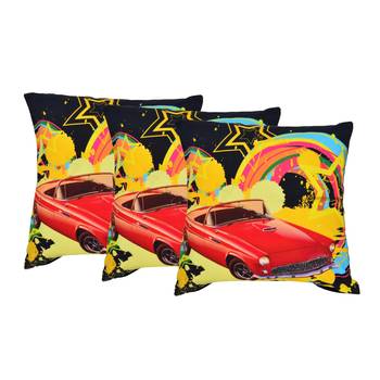 Set Of 3 Digital Printed Cotton Cushion Cover 1