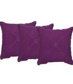 Set Of 3 Crosia Cushion Cover