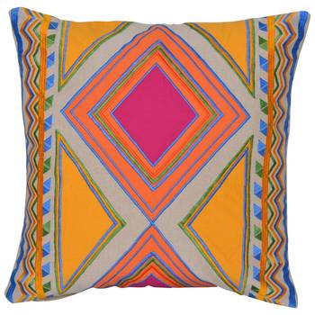 Set Of 3 Machine Embroidered Cushion Cover 2