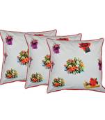 Set Of 3 Printed Cushion Cover