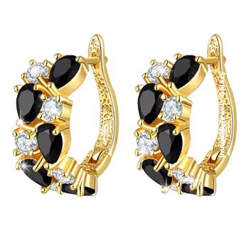 Multicolor Cubic Zirconia Earrings 1