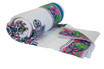 Jaipuri Blanket Single Size Quilt By Reme For Single Bed 1