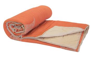 Machine Embroidered Cotton Quilt King Size Blanket By Reme 1