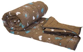 Digital Print Cotton Quilt Single Bed Blanket 1