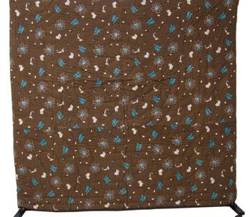 Digital Print Cotton Quilt Single Bed Blanket 2