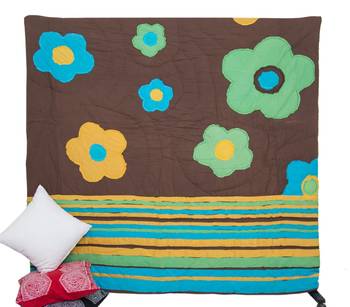 Patch Work Cotton Quilt Blanket For Winters 4