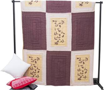 Reme Patch Work Organic Cotton Blanket For Summer (150 Gsm) 4