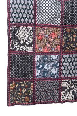 Patch Work Cotton Single Bed Quilt Blanket For Summer (150 Gsm) 3