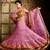 Pink net lehenga style saree with designer dupian net blouse ashokasaree PA3102 