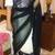 Sonam Kapoor Black and White Saree