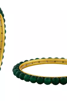Green onyx bangles-and-bracelets