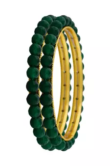 Green onyx bangles-and-bracelets