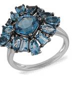 0.02ct diamond white gold ring