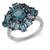 0.02ct diamond white gold ring