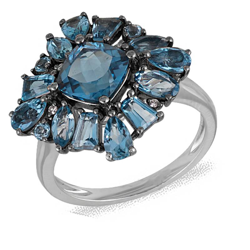 0.02ct diamond white gold ring