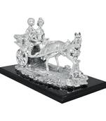 Shaze Silver Carriage Art Figurine
