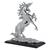 Shaze Silver Rearing Unicorn Figurine
