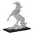 Shaze Silver Rearing Unicorn Figurine