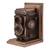 Shaze Cold Cast Bronze Retro Camera Bookend