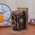 Shaze Cold Cast Bronze Retro Camera Bookend