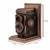Shaze Cold Cast Bronze Retro Camera Bookend