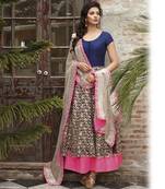 Blue Anarkali Suit