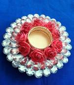 Red & Creastal Diyas