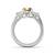 White Silver semi_precious gemstone-rings