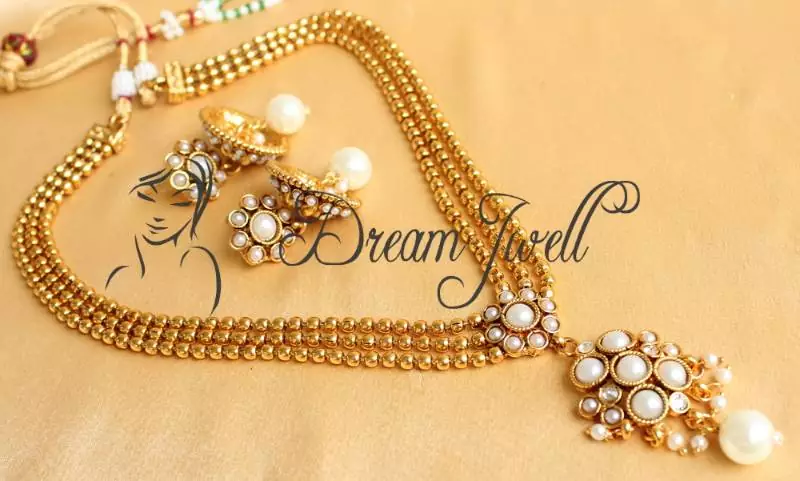 GORGEOUS ANTIQUE NECKLACE SET DJ16681