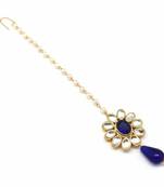 Blue Stone Maang Tikka