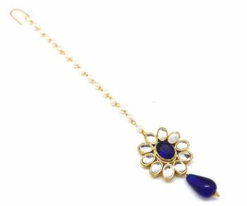 Blue Stone Maang Tikka 2