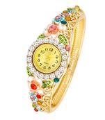 Multicolor cubic zirconia bangles-and-bracelets