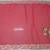 Red embroidered georgette saree with blouse