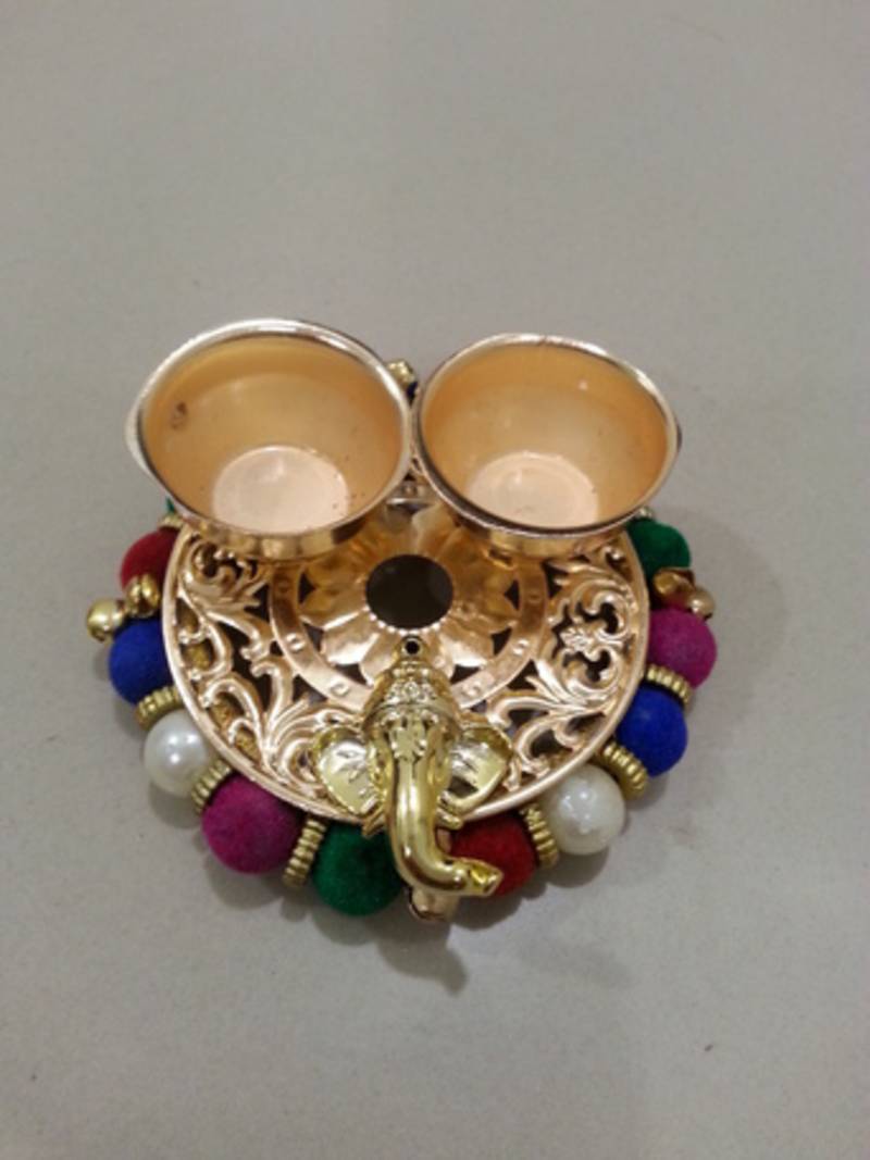 Designer Multi-Colour Haldi-Kumkum Vati Harsh Creation 1791067