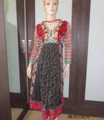anarkali party wear suit