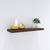MDF Single Floating Wall Shelf (24IN) - Rich Walnut