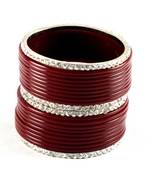 Trendy Bangles Set Colour Maroon