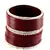 Trendy Bangles Set Colour Maroon