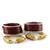 Antiqe Bangles Set Colour Maroon