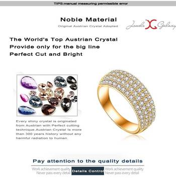 Gold cubic zirconia rings 5