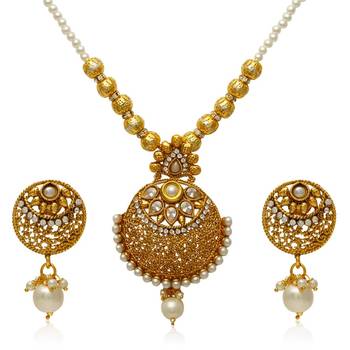 White pearl necklace-sets 1