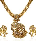 White pearl necklace-sets