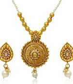 White pearl necklace-sets