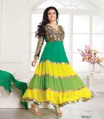 Ayesha Takia Fashionable Emroidered Anarkali Suit