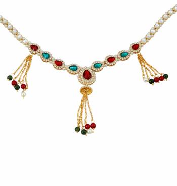 Red Crystal Waist  Belt 2