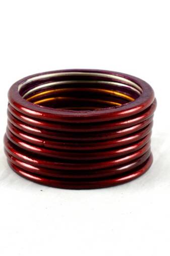 Antiqe Rajasthani Lakh Metal Bangles Set