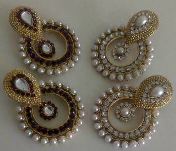 Get 2 pairs @ Price of 1 Look a like Ram Leela Earings 1