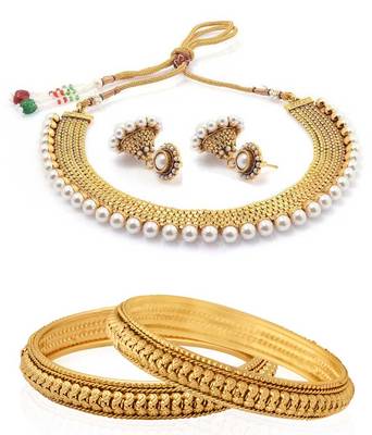 Multicolor Cubic Zirconia Jewellery Combo 1