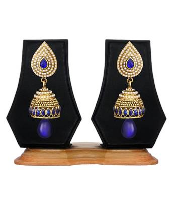 Multicolor pearl earrings 2