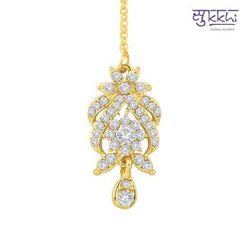 Sukkhi Trendy Gold Plated Australian Diamond Stone Studded Necklace Set(2038NADK1050) 4